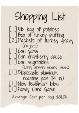 Shopping List