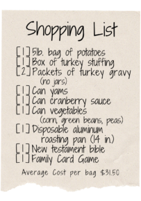 Shopping List